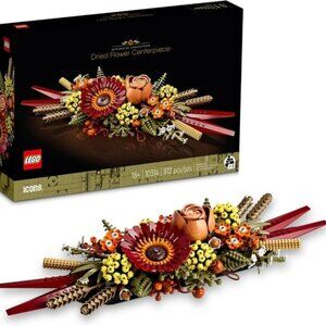 LEGO Icons Dried Flower Centerpiece Building Set - 10314